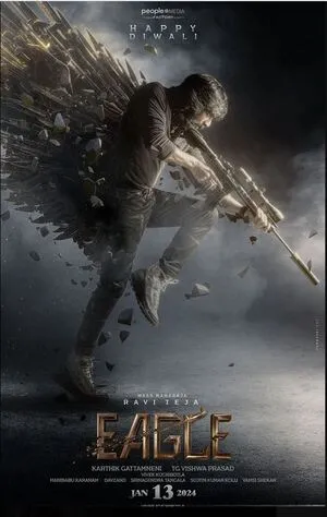 Eagle 2024 Hindi Dual Audio Movie Poster