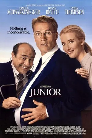 Junior 1994 Hindi Dual Audio Movie Poster