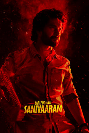 Saripodhaa Sanivaaram (2024) (Hindi – Telugu) – – Movie Poster